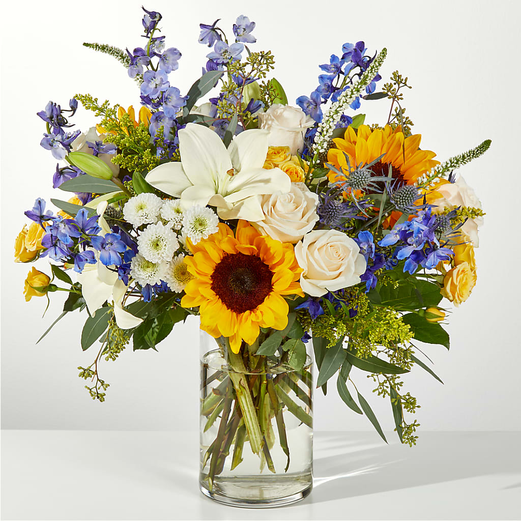 Wonderfully Sunny Bouquet – Rainbow Flower Shop, Huron SD