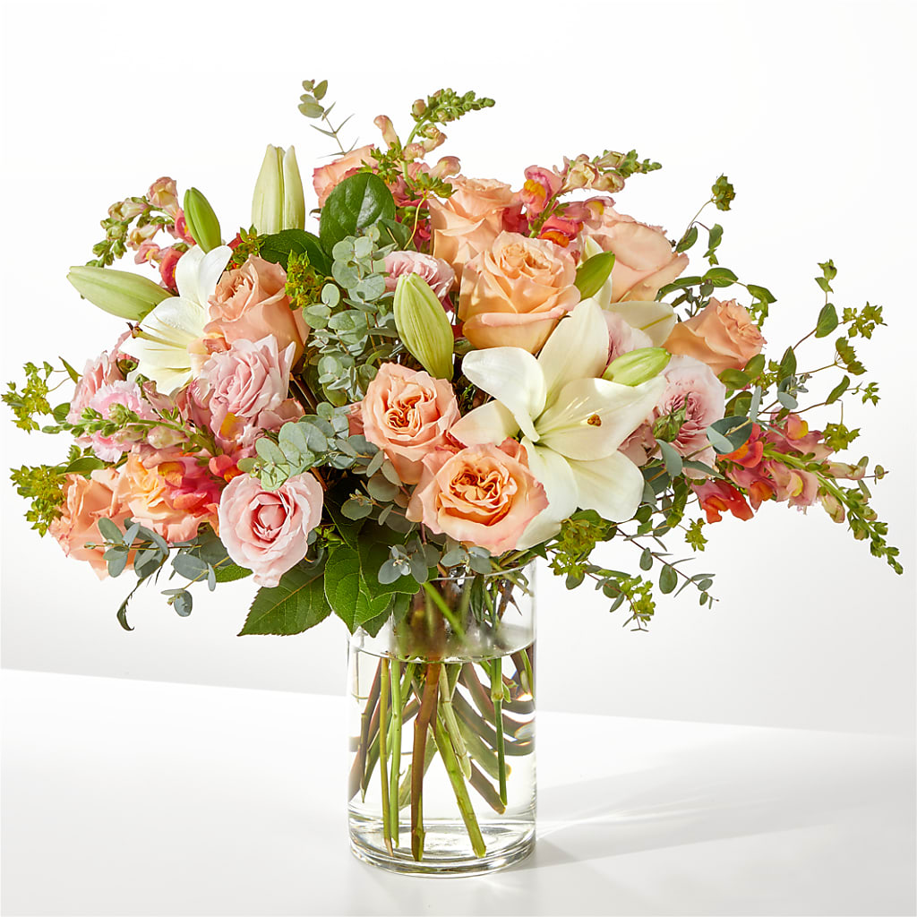 Grapefruit Splash Bouquet – Rainbow Flower Shop, Huron SD