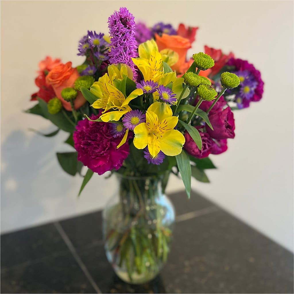 Bold & Bright – A Florist Original –  Rainbow Flower Shop, Huron SD