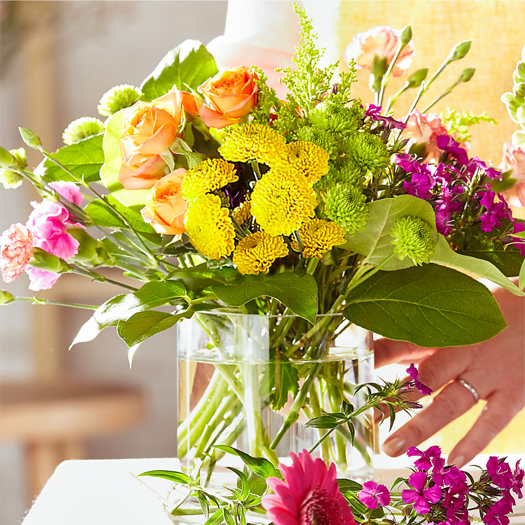 Bold & Bright – A Florist Original –  Rainbow Flower Shop, Huron SD