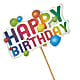 Happy Birthday Pick –  Rainbow Flower Shop, Huron SD