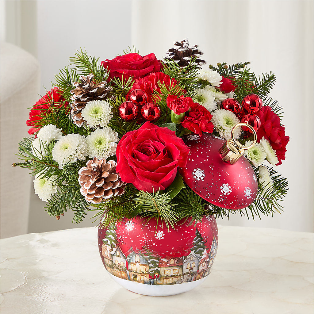 Christmas Carols Ornament –  Rainbow Flower Shop, Huron SD