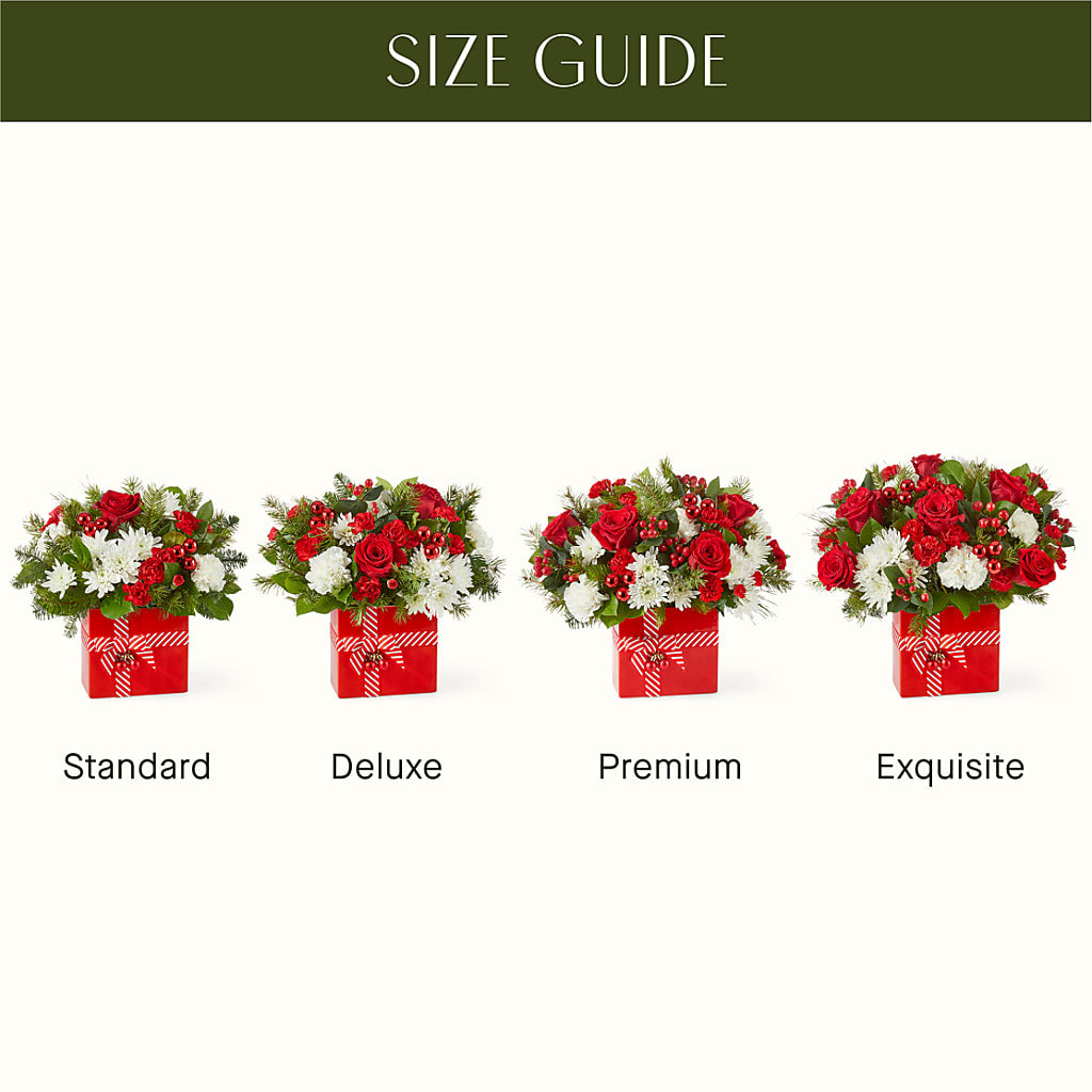 Presents Under the Tree Bouquet –  Rainbow Flower Shop, Huron SD