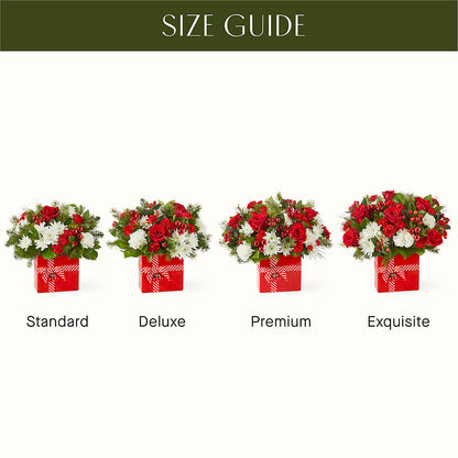Presents Under the Tree Bouquet –  Rainbow Flower Shop, Huron SD