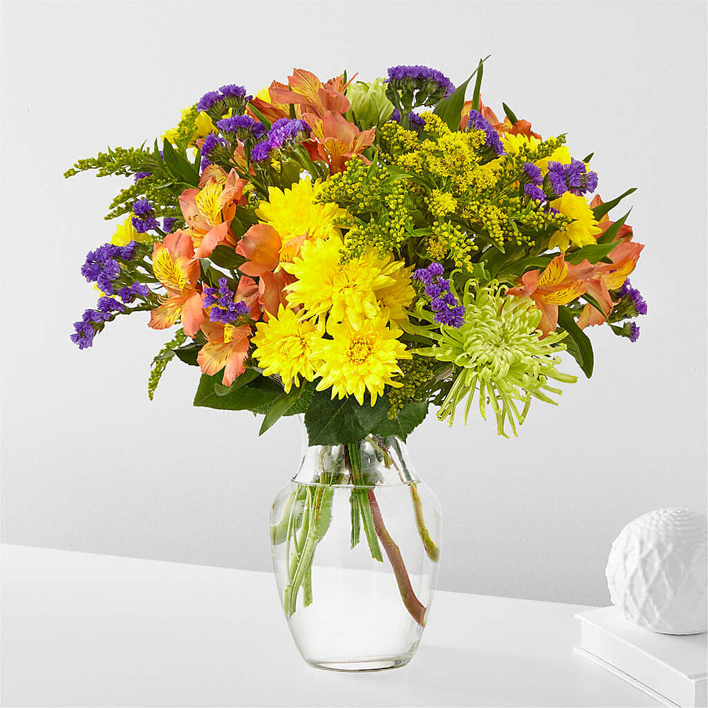 Marmalade Skies Bouquet –  Rainbow Flower Shop, Huron SD