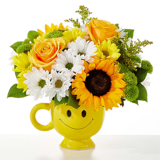 Be Happy Bouquet –  Rainbow Flower Shop, Huron SD