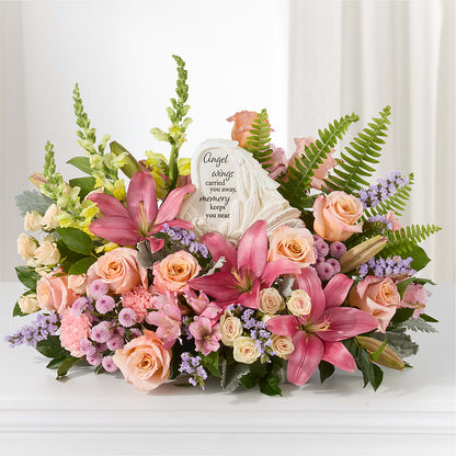 Gentle Light Arrangement –  Rainbow Flower Shop, Huron SD