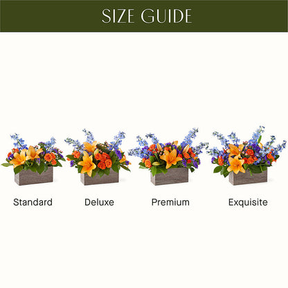 Radiant Citrus Box Bouquet –  Rainbow Flower Shop, Huron SD