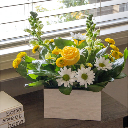 Sun Salutation Box Bouquet –  Rainbow Flower Shop, Huron SD