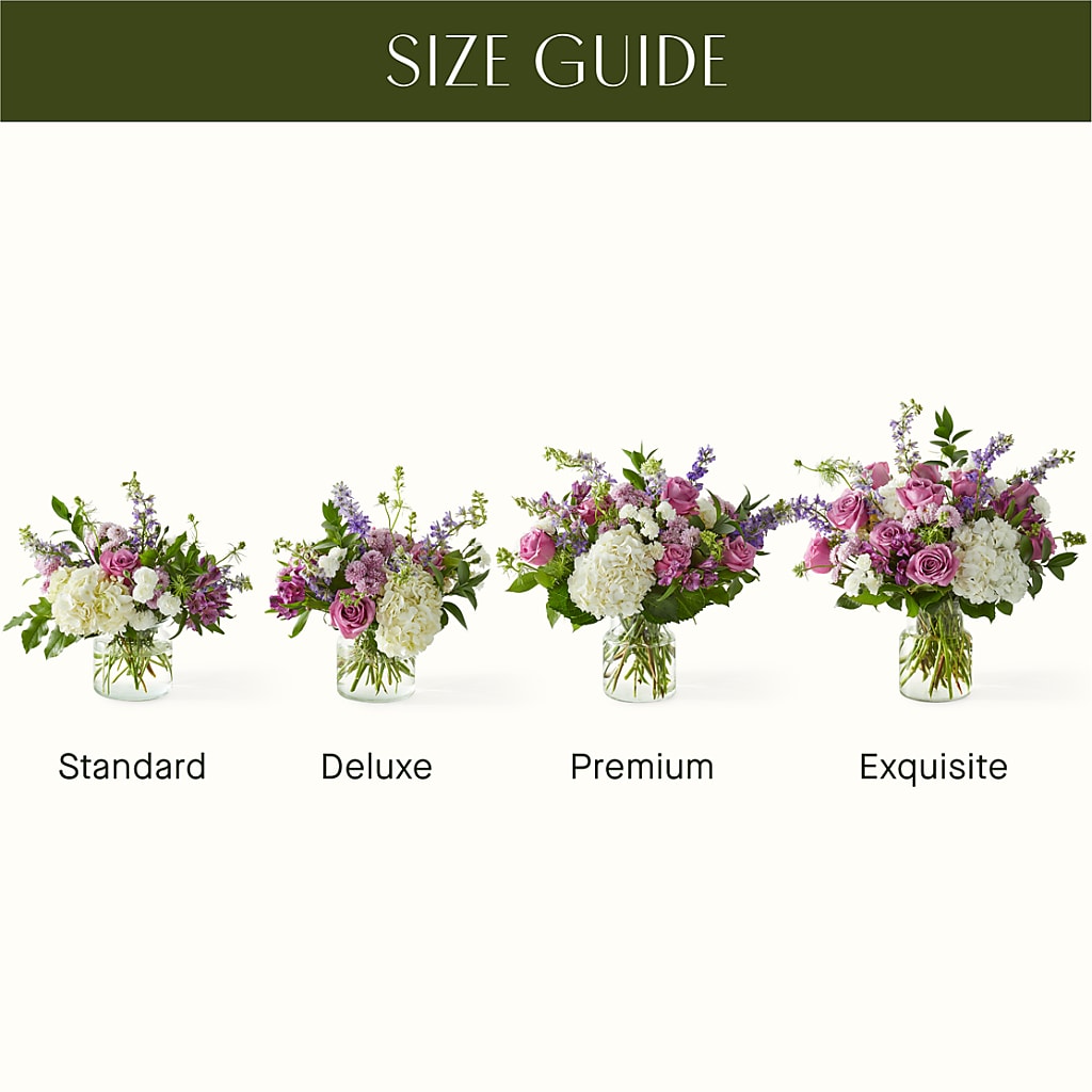 Violet Caress Bouquet –  Rainbow Flower Shop, Huron SD