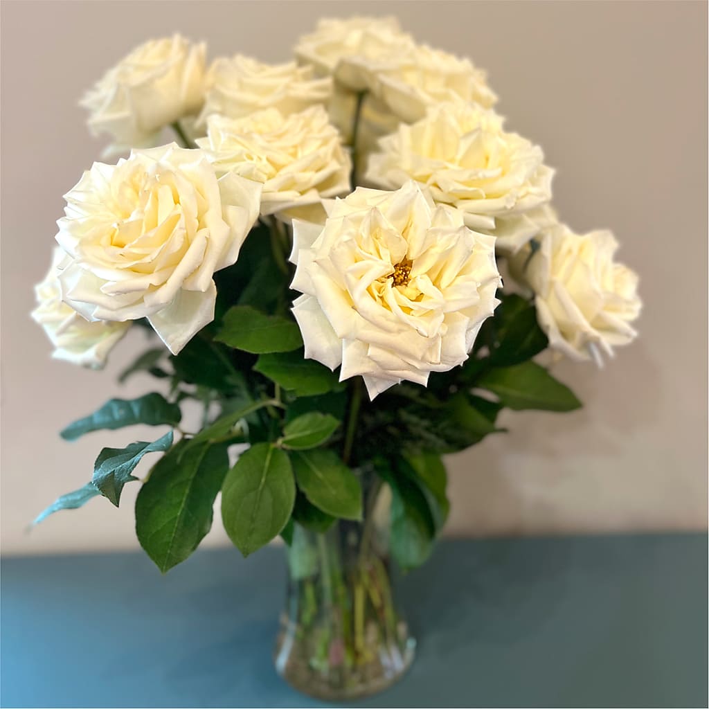 Long Stem Yellow Rose Bouquet –  Rainbow Flower Shop, Huron SD