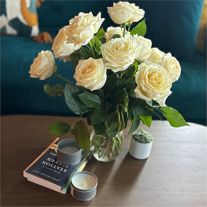 Long Stem Yellow Rose Bouquet –  Rainbow Flower Shop, Huron SD