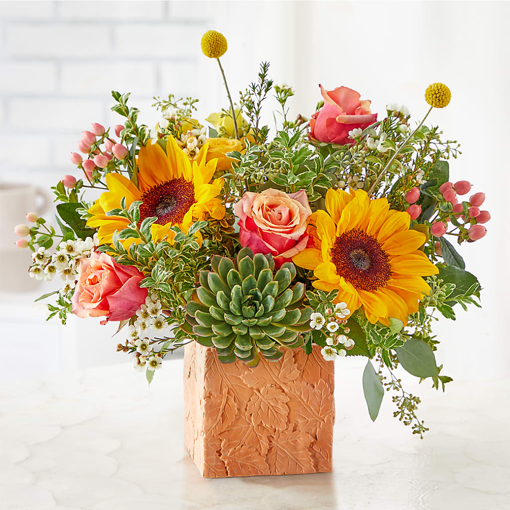 Sunflower Season Bouquet –  Rainbow Flower Shop, Huron SD