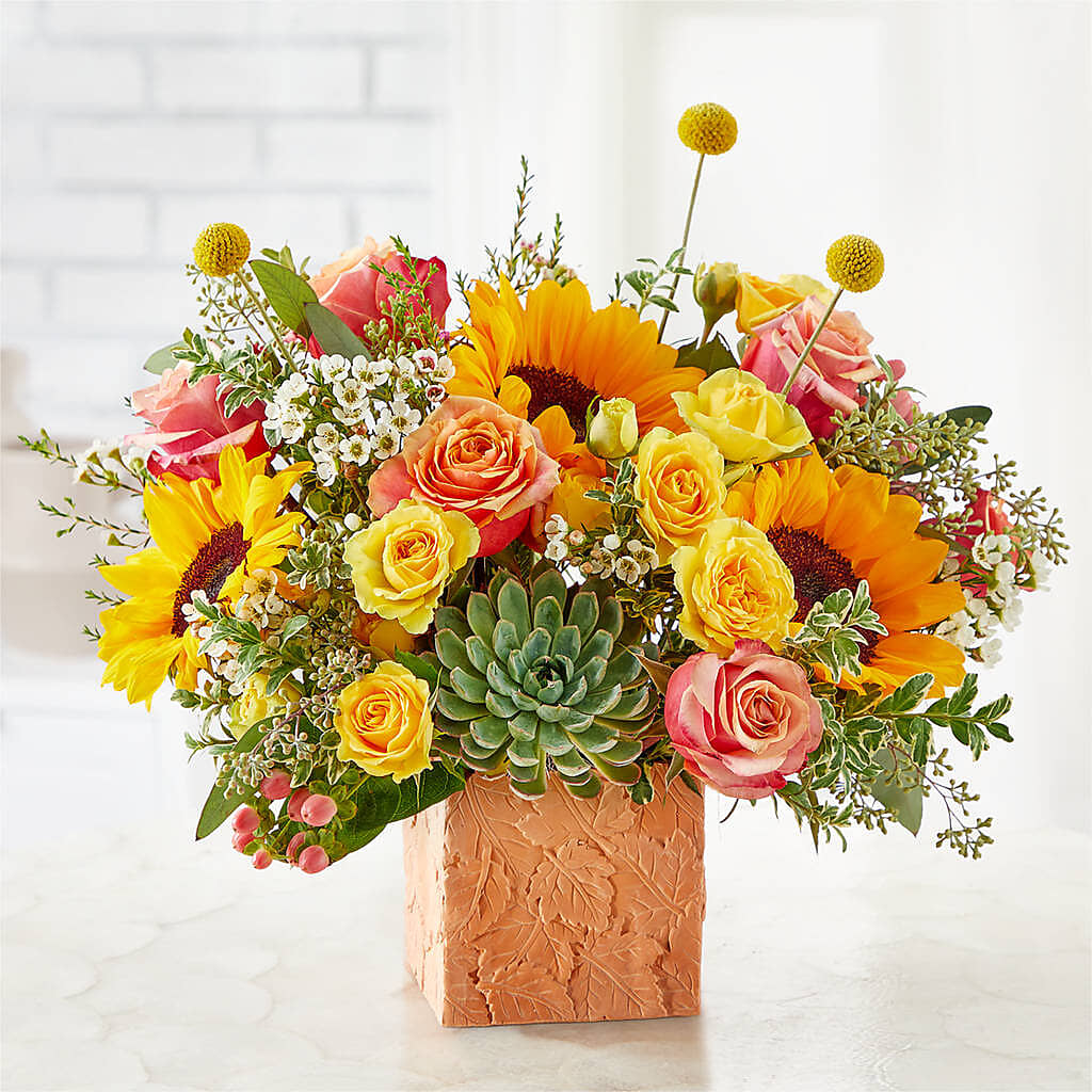 Sunflower Season Bouquet –  Rainbow Flower Shop, Huron SD