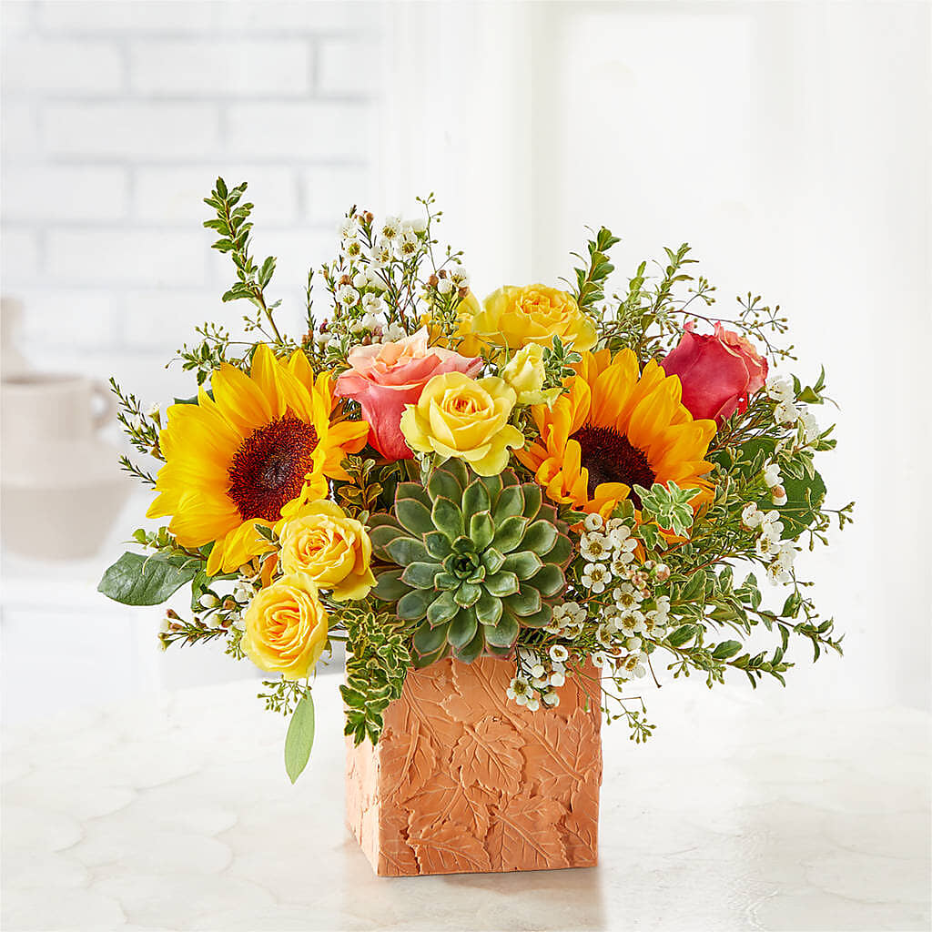 Sunflower Season Bouquet –  Rainbow Flower Shop, Huron SD