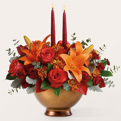 Fruits of Fall Centerpiece –  Rainbow Flower Shop, Huron SD
