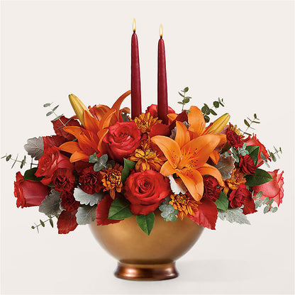 Fruits of Fall Centerpiece –  Rainbow Flower Shop, Huron SD