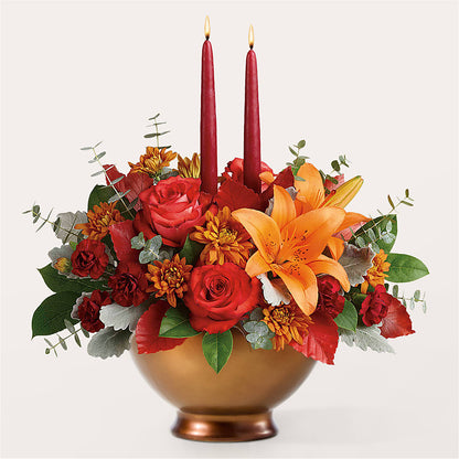 Fruits of Fall Centerpiece –  Rainbow Flower Shop, Huron SD