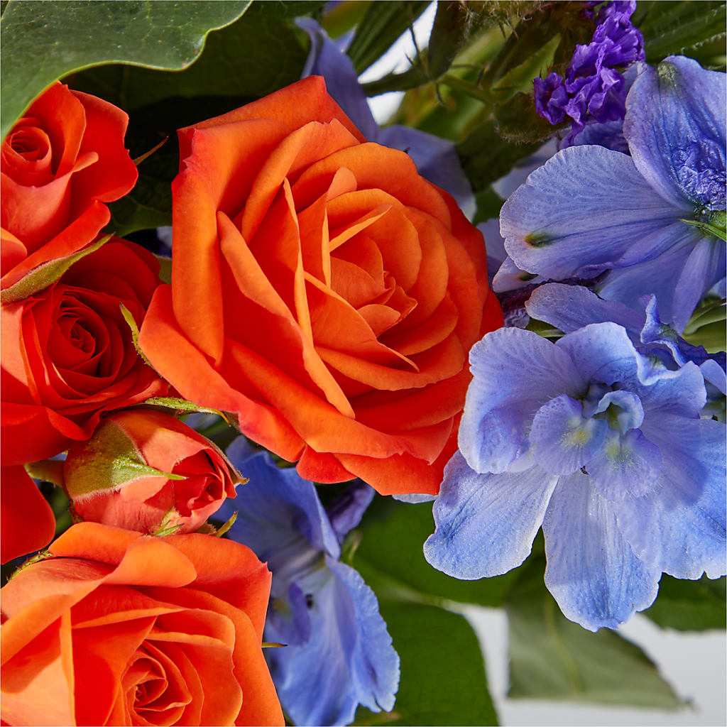 Radiant Citrus Bouquet –  Rainbow Flower Shop, Huron SD