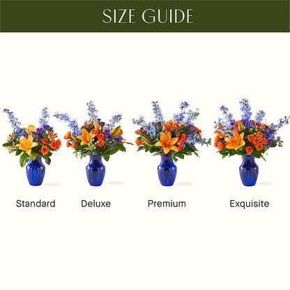 Radiant Citrus Bouquet –  Rainbow Flower Shop, Huron SD
