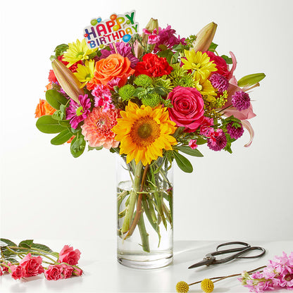 Cue the Confetti - A Florist Original –  Rainbow Flower Shop, Huron SD