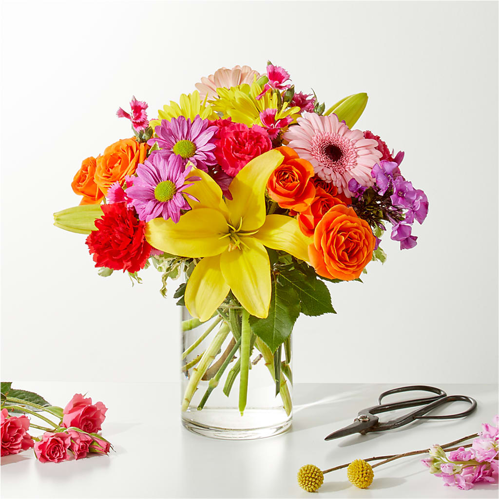 Cue the Confetti - A Florist Original –  Rainbow Flower Shop, Huron SD