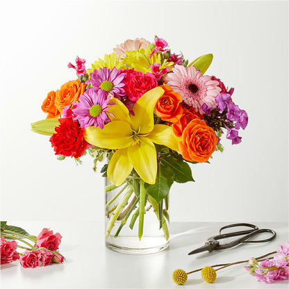 Cue the Confetti - A Florist Original –  Rainbow Flower Shop, Huron SD