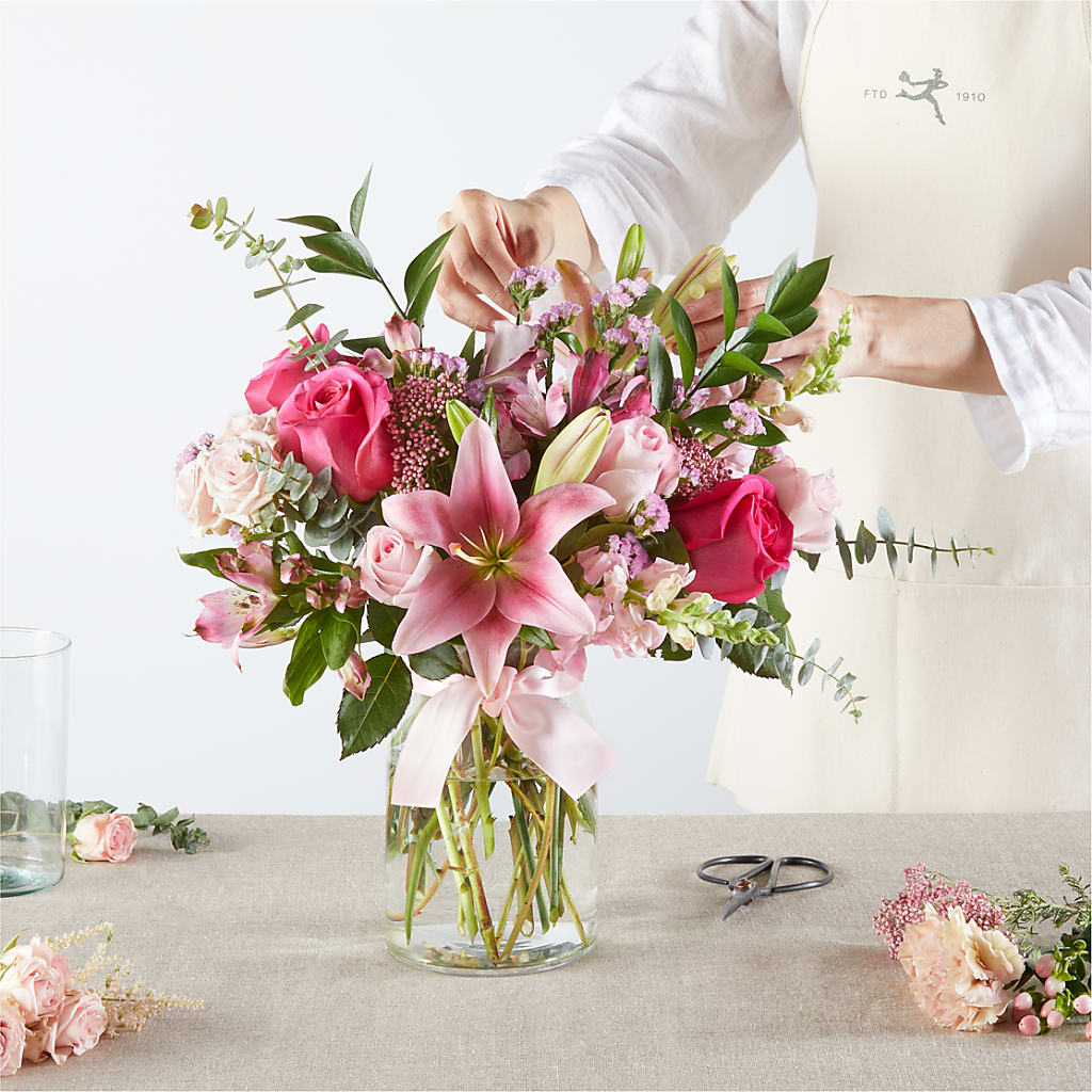 Pink Ribbon - A Florist Original –  Rainbow Flower Shop, Huron SD