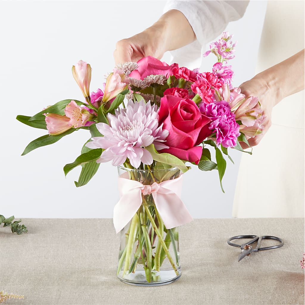 Pink Ribbon - A Florist Original –  Rainbow Flower Shop, Huron SD