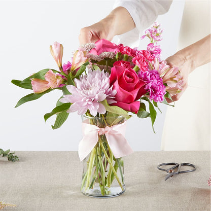 Pink Ribbon - A Florist Original –  Rainbow Flower Shop, Huron SD