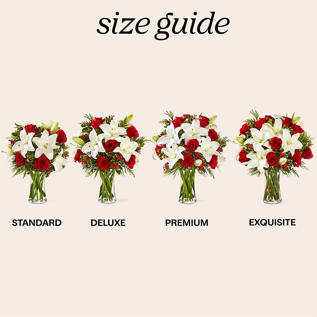 Sparkling Snowflakes Bouquet –  Rainbow Flower Shop, Huron SD