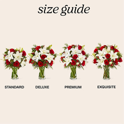 Sparkling Snowflakes Bouquet –  Rainbow Flower Shop, Huron SD