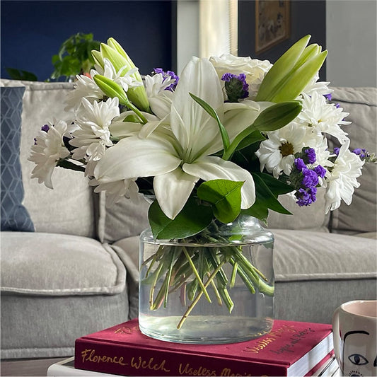 Beyond Blue Bouquet –  Rainbow Flower Shop, Huron SD