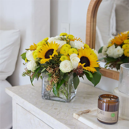 Luminous Morning Bouquet –  Rainbow Flower Shop, Huron SD