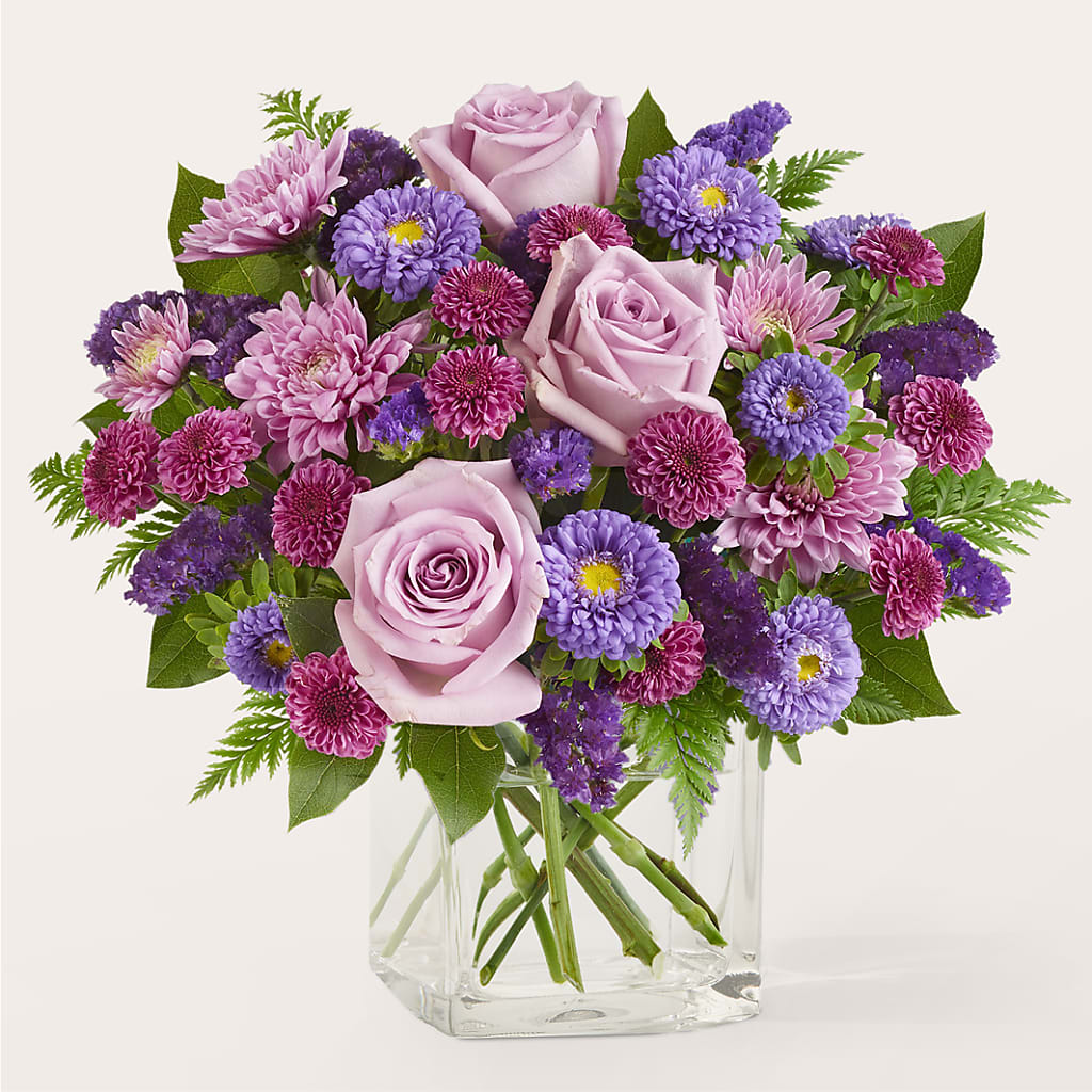 In Harmony Bouquet – lavender, purple flower arrangement | Huron, SD ...