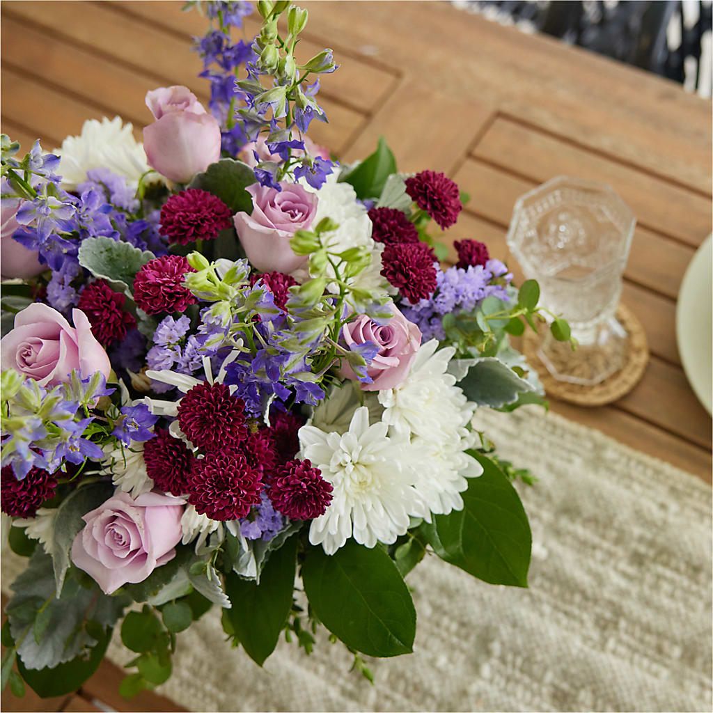 Violet Frost Bouquet –  Rainbow Flower Shop, Huron SD