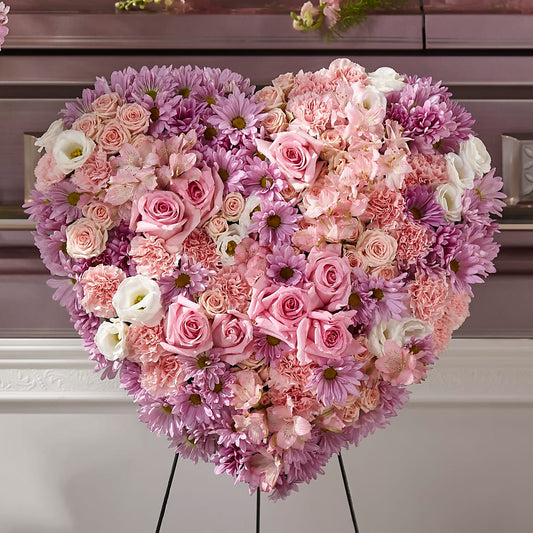 Heaven's Light Heart –  Rainbow Flower Shop, Huron SD