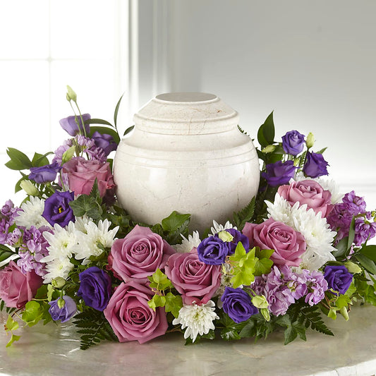 Blooming Sympathy Cremation Adornment –  Rainbow Flower Shop, Huron SD