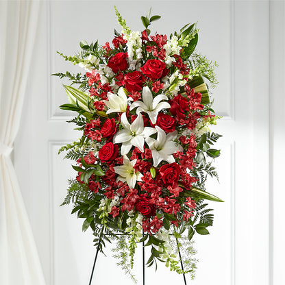 Everlasting Memory Standing Spray –  Rainbow Flower Shop, Huron SD