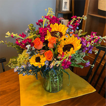 Rays of Life Bouquet –  Rainbow Flower Shop, Huron SD