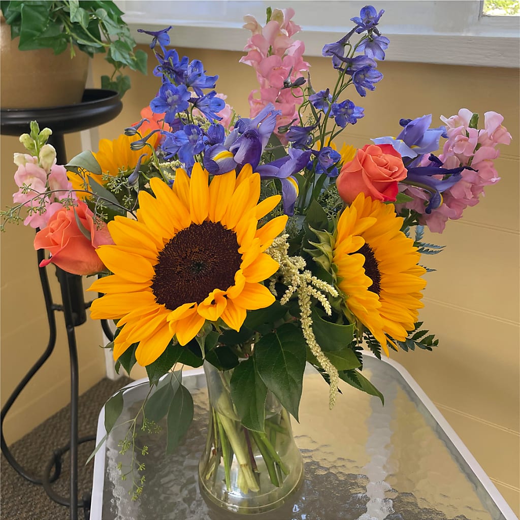 Rays of Life Bouquet –  Rainbow Flower Shop, Huron SD