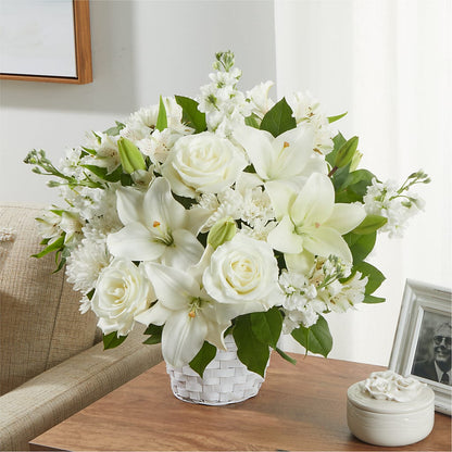 Peaceful Reflections Arrangement –  Rainbow Flower Shop, Huron SD