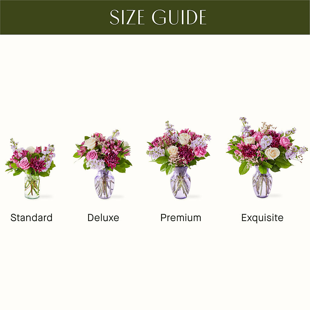 Amethyst Dreams Bouquet –  Rainbow Flower Shop, Huron SD