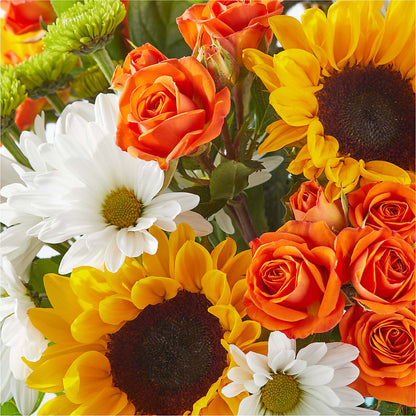 Sun-drenched Blooms Bouquet –  Rainbow Flower Shop, Huron SD