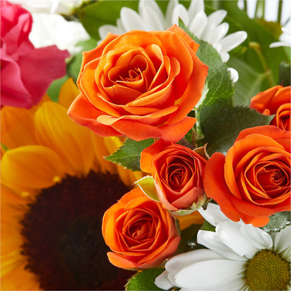Sun-drenched Blooms Bouquet –  Rainbow Flower Shop, Huron SD