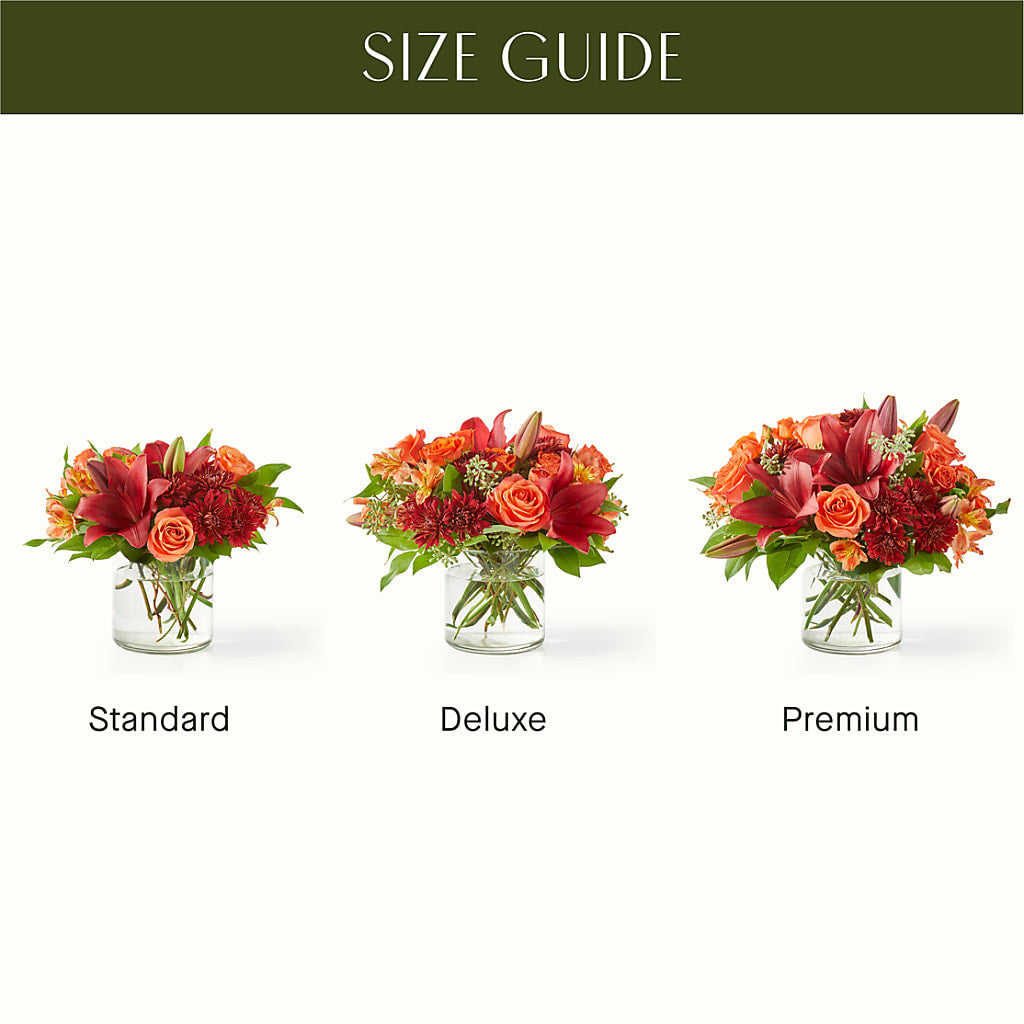 Crimson Leaves Bouquet –  Rainbow Flower Shop, Huron SD