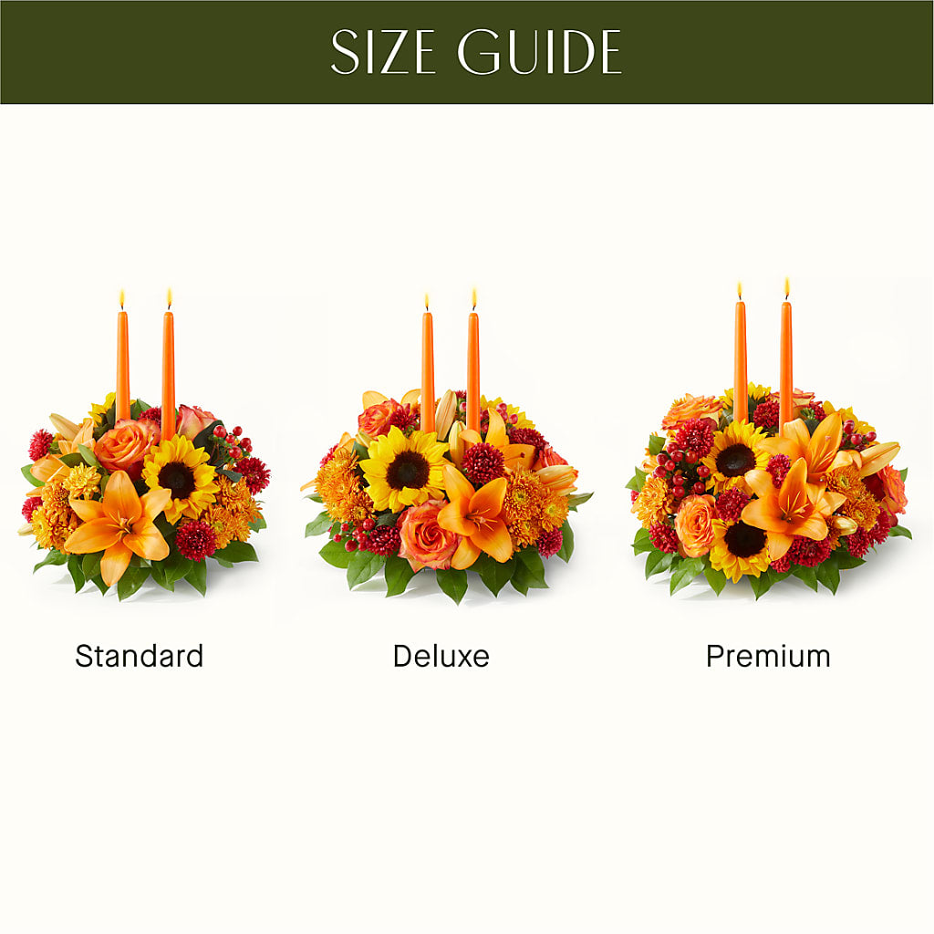 Grateful Centerpiece –  Rainbow Flower Shop, Huron SD