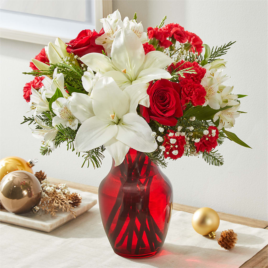 Holiday Season Bouquet –  Rainbow Flower Shop, Huron SD