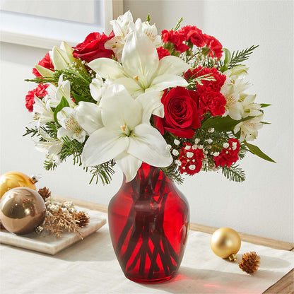 Holiday Season Bouquet –  Rainbow Flower Shop, Huron SD