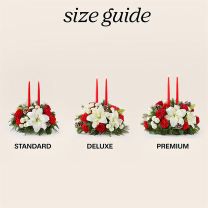 Seasonal Festivities Centerpiece –  Rainbow Flower Shop, Huron SD